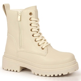 Botas cálidas mujer beige eVento