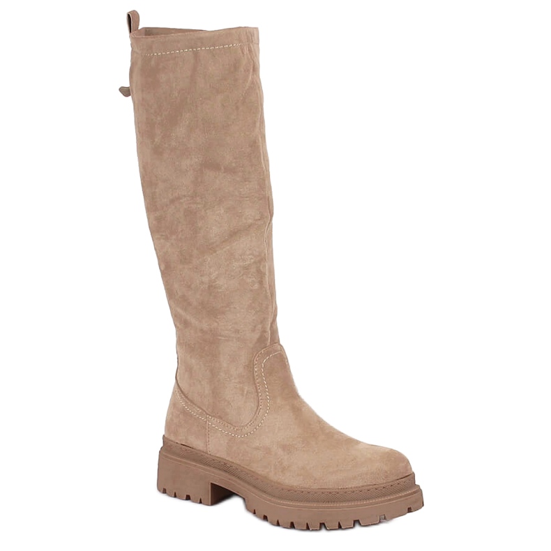 Botas cálidas mujer beige workery eVento EVE369B