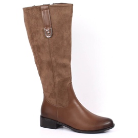 Botas cálidas marrones mujer Jezzi JEZ367B marrón