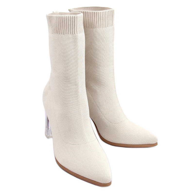 Botas estilo calcetín Carolyn Beige Botas estilo calcetín Carolyn Beige
