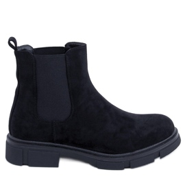 Botines Chelsea Mujer Lester Negro