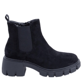 Botines Chelsea Mujer Aime Negro