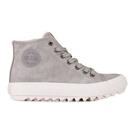 Zapatillas de mujer Big Star EE274114 gris