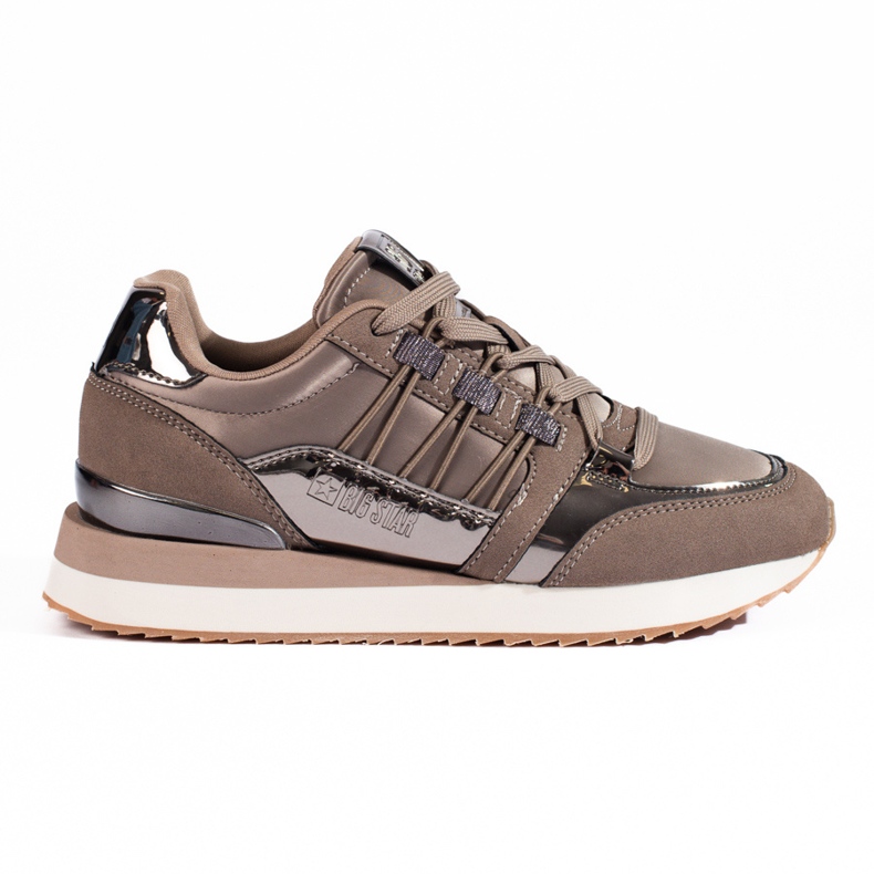 Zapatillas de mujer Big Star KK274112 marrón