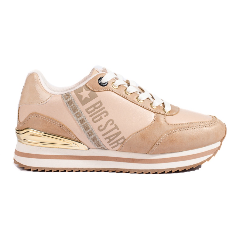 Zapatillas de mujer Big Star KK274437 marrón