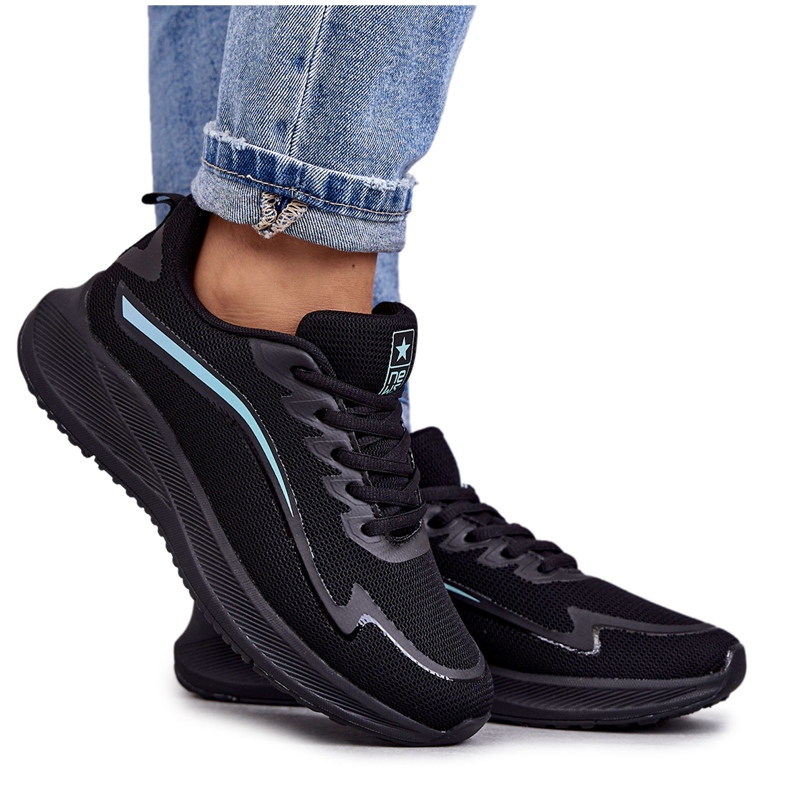 Zapatos Deportivos De Moda Para Mujer Sneakers Black Ida negro