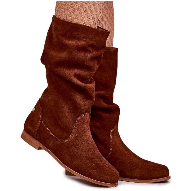 Botas Mujer Ante Maciejka 05057-29 Rojo marrón