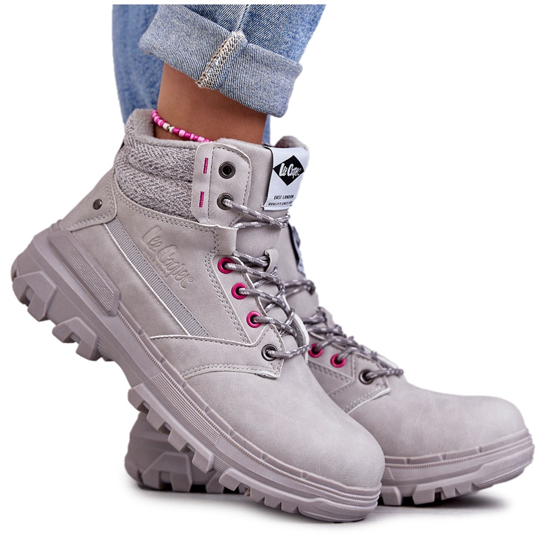 Botas Cálidas de Mujer Lee Cooper LCJ-22-01-1373 Gris