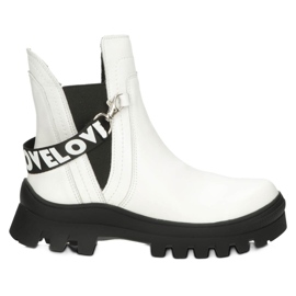 Slip de moda femenino -botas Filippo DBT3927 White blanco