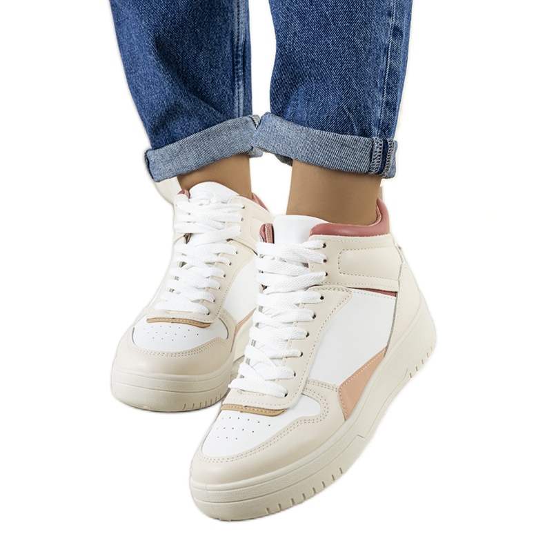 Zapatillas crema para el tobillo Adite beige Zapatillas crema para el tobillo Adite beige