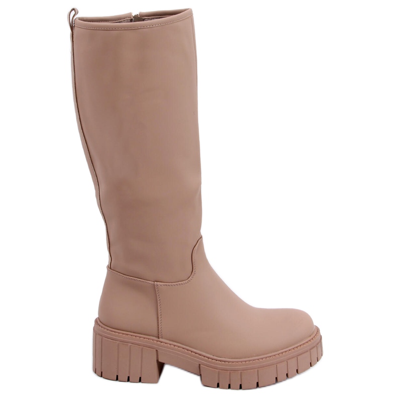 Botas de mujer Grande Caqui beige