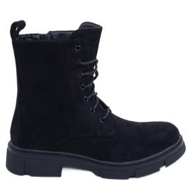 Trabajadores con cordones Turner Black negro