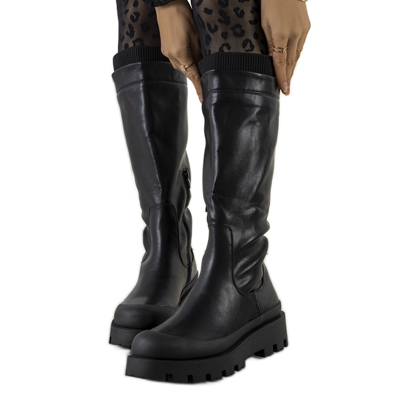 Botas Deshina negras negro