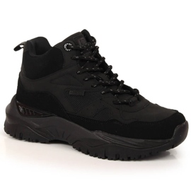 Black Big Star KK274356 botas deportivas de mujer negras con plataforma negro Black Big Star KK274356 botas deportivas de mujer negras con plataforma negro