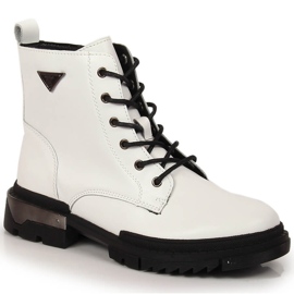 Botines mujer piel blanca insulada Filippo PAW377A blanco