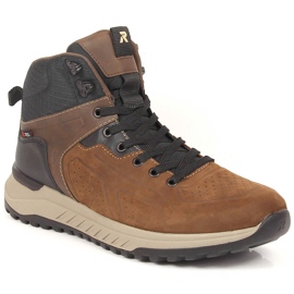 Zapatos marrones de hombre Rieker U0161-42 marrón