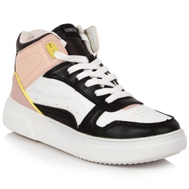 Zapatillas altas Vinceza multicolor blanco