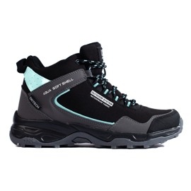 Zapatillas trekking mujer altas DK negro y gris