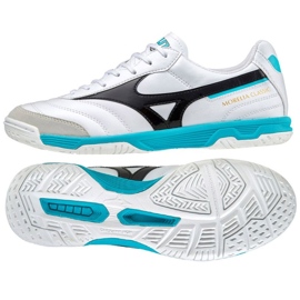 Botas de futbol Mizuno Morelia Sala Classic In M Q1GA220209 blanco blanco