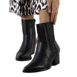Botas camperas Bento negras negro