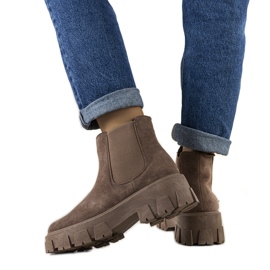 Botas mujer mooca marrón