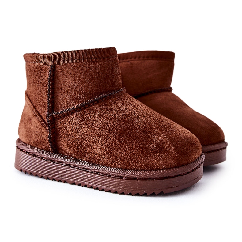 FR1 Botas cálidas para niños Botas para la nieve Brown Gooby marrón FR1 Botas cálidas para niños Botas para la nieve Brown Gooby marrón