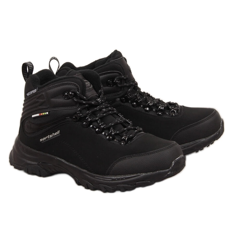 Zapatos de trekking impermeables de hombre American Club negros