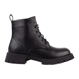 Bolsos con cordones Shelovet de mujer clásicos negro