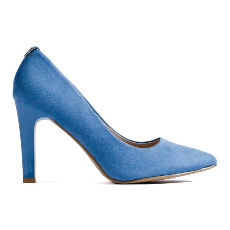 Bombas de mujer con tacones altos Shelovet azul