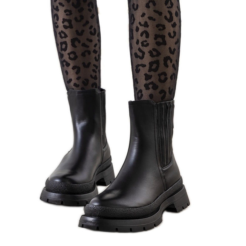 Botas negras Frei de mujer negro