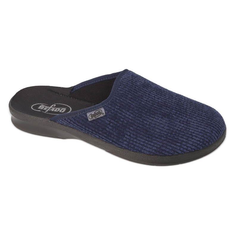 Pantuflas befado hombre pu 548M029 pana azul marino Pantuflas befado hombre pu 548M029 pana azul marino