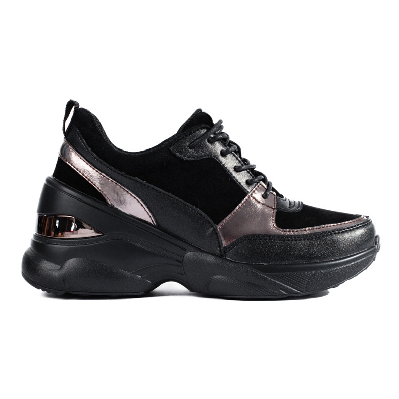Deportivas mujer piel negra Shelovet negro