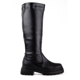 T.Sokolski Botas de mujer en la plataforma Sokolski. negro