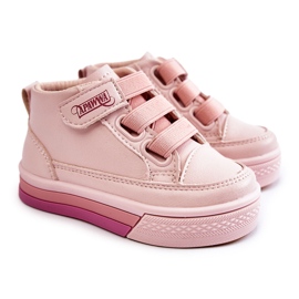 PA1 Deportivas Infantiles Altas Canalé Rosa Baxter rosado