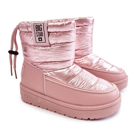 Botas de nieve para niños Big Star KK374219 Rosa rosado