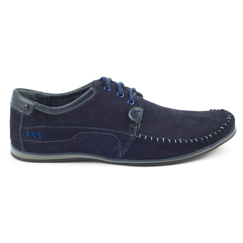 KOMODO Zapatos Mocasines de hombre 875 azul marino KOMODO Zapatos Mocasines de hombre 875 azul marino