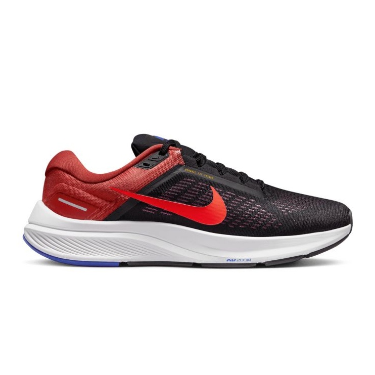 Zapatillas Nike Air Zoom Structure 24 M DA8535-006 negro rojo Zapatillas Nike Air Zoom Structure 24 M DA8535-006 negro rojo