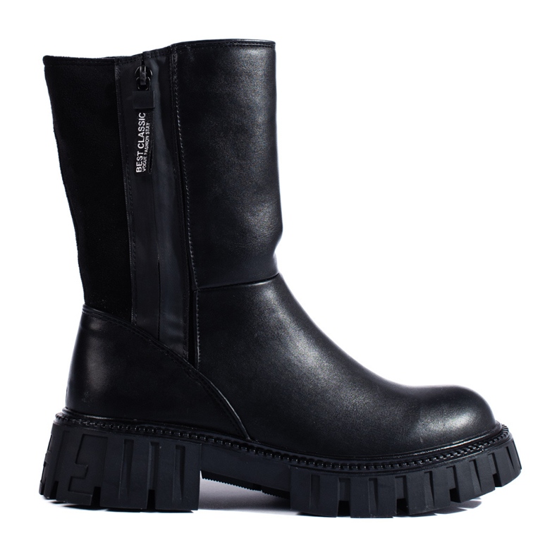 Botas de mujer con caña alta Shelovet negro