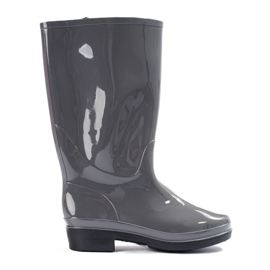 Chanclas de mujer grises con parte superior Shelovet alta Chanclas de mujer grises con parte superior Shelovet alta