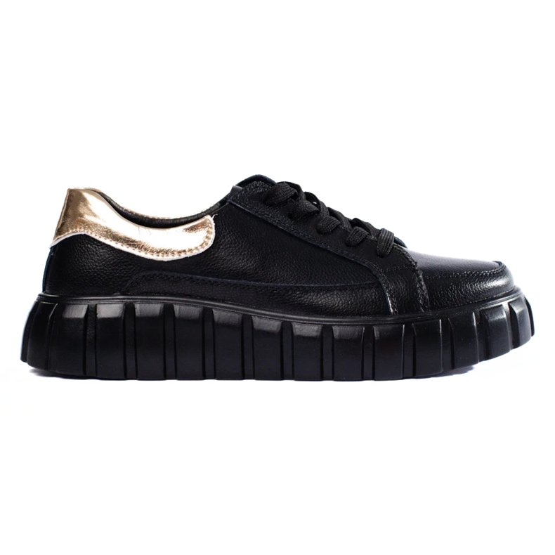 Zapatillas mujer plataforma negro