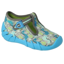 Zapatos befado niño 110P465 azul gris verde