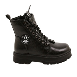 Imprimir Botas de moda En el control deslizante Miss Evento 22DZ23-5257 negro