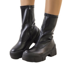 Botas negras Darlen de mujer negro