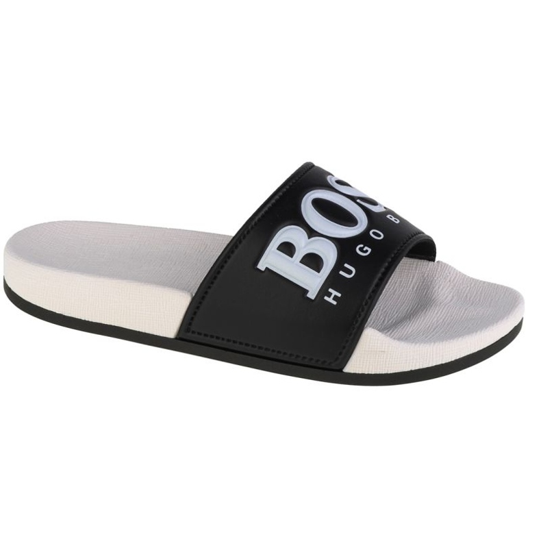 Boss Sandals J29275-09B Flip-Flops negros blanco Boss Sandals J29275-09B Flip-Flops negros blanco