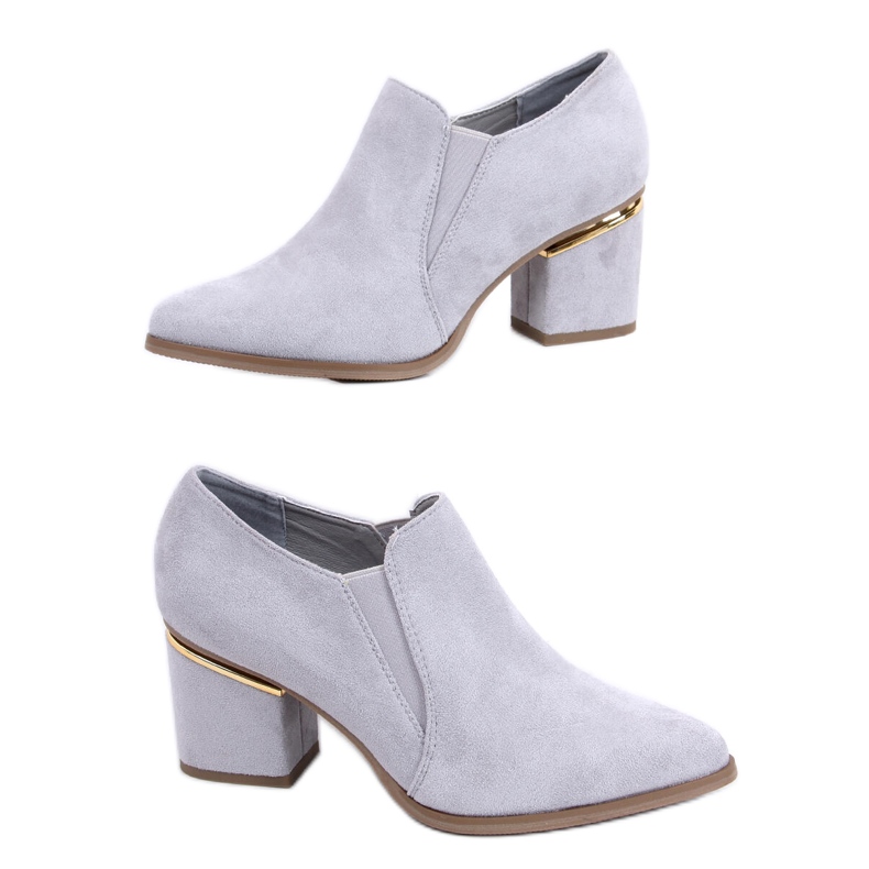 Brenda Grey tacones altos gris
