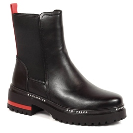 Negro Negro Botas Filippo Jodhpur para mujer