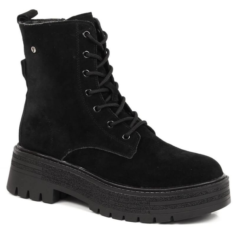 Botas insuladas piel ante Filippo W PAW379A negro