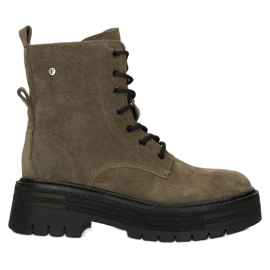 Botas insuladas piel ante Filippo W PAW379B marrón