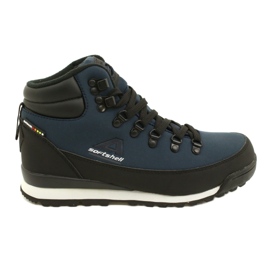 American Club Botas americanas trekking invierno Softshell WT60 Azul marino negro