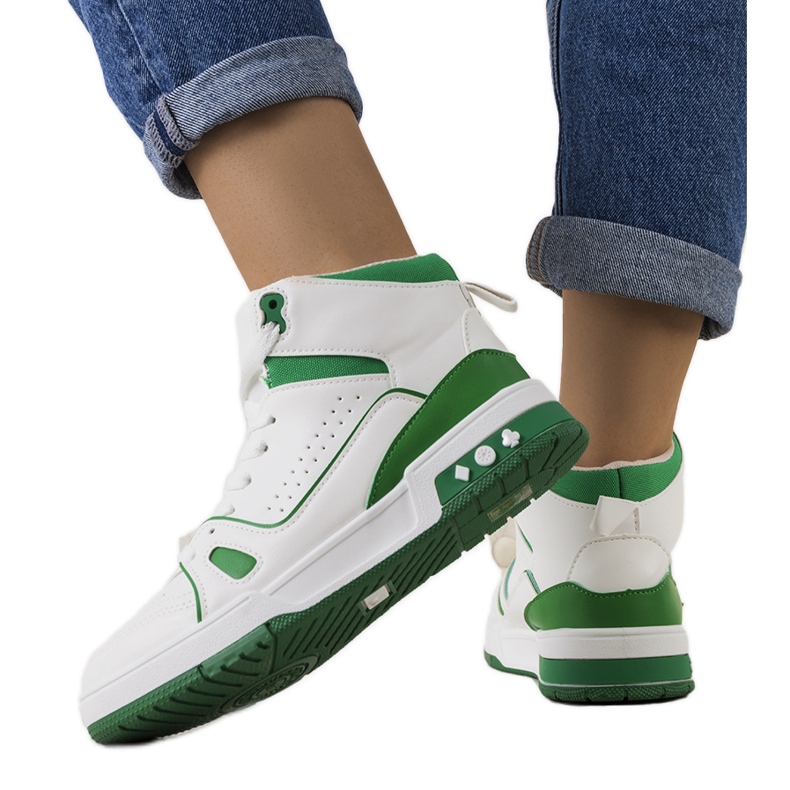 Zapatillas verdes para el tobillo Megatheo